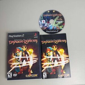 Capcom Breath of Fire Dragon Quarter PS2 NTSC CIB Black Label RPG 2003